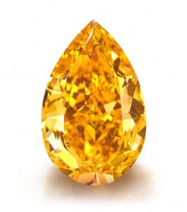Largest Fancy Vivid Orange Diamond in the World